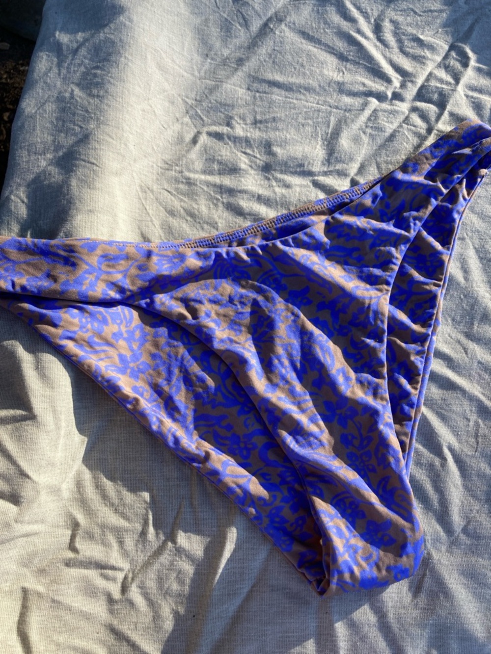Acacia zuma batik periwinkle lace print XL
